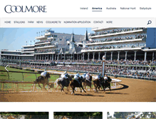 Tablet Screenshot of coolmore.com